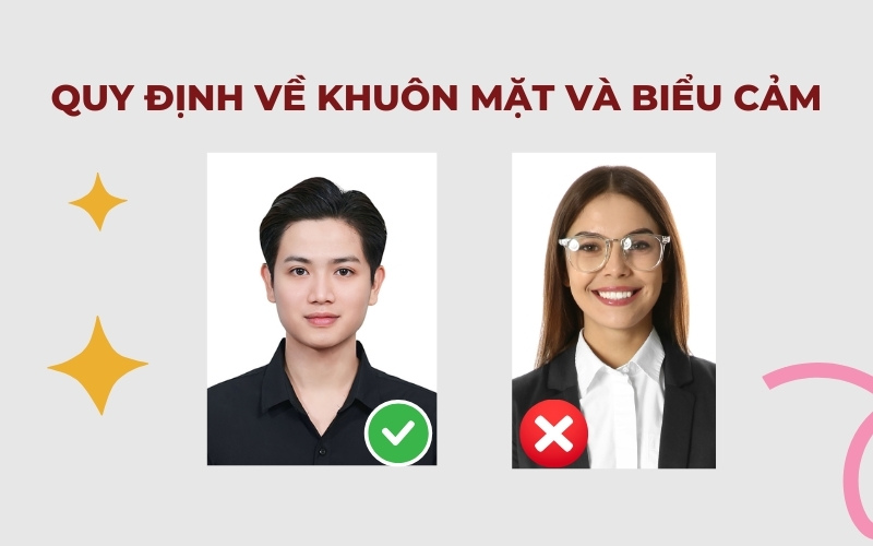 Biểu cảm ảnh hộ chiếu