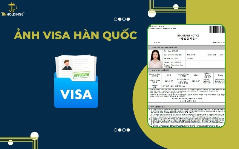 Ảnh visa Hàn Quốc