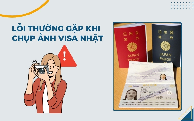 Lỗi chụp ảnh visa Nhật