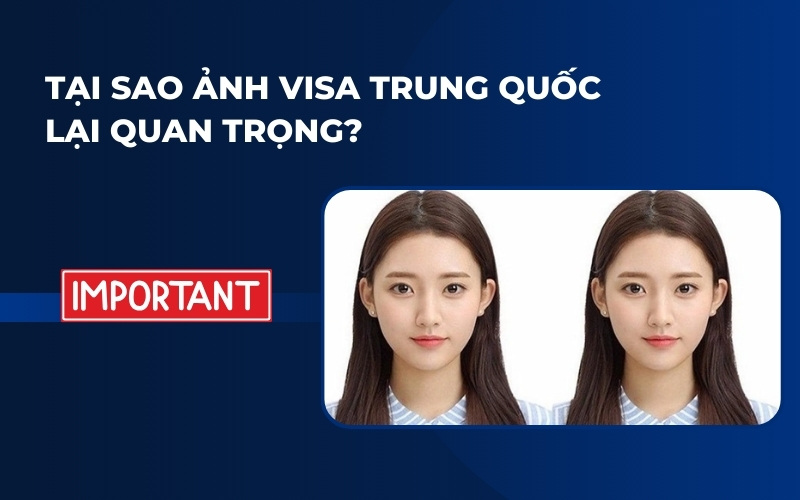 Ảnh visa Trung Quốc quan trọng