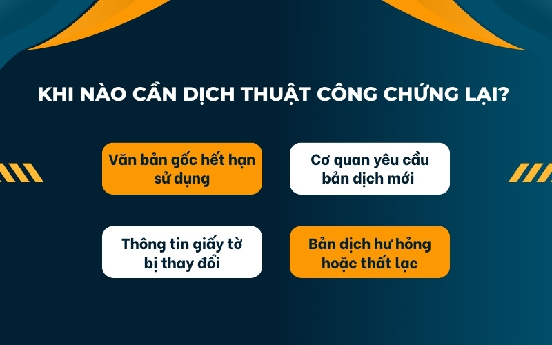Lưu ý bản dịch thuật công chứng có thời hạn bao lâu
