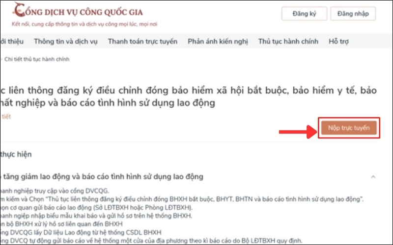 Nộp báo cáo tình hình sử dụng lao động nước ngoài