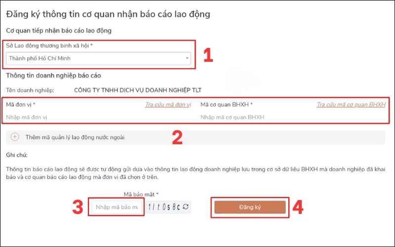 Hoàn tất thủ tục