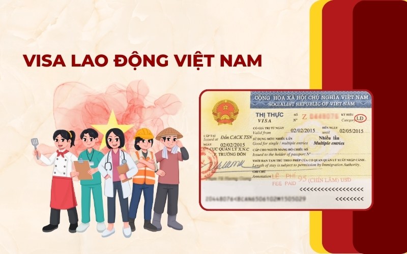 Các loại visa Việt Nam lao động