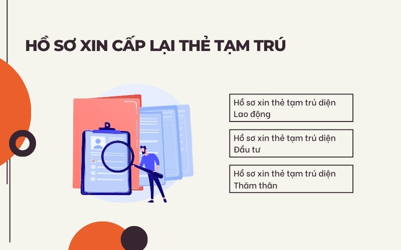 Hồ sơ cấp lại thẻ tạm trú cho người nước ngoài