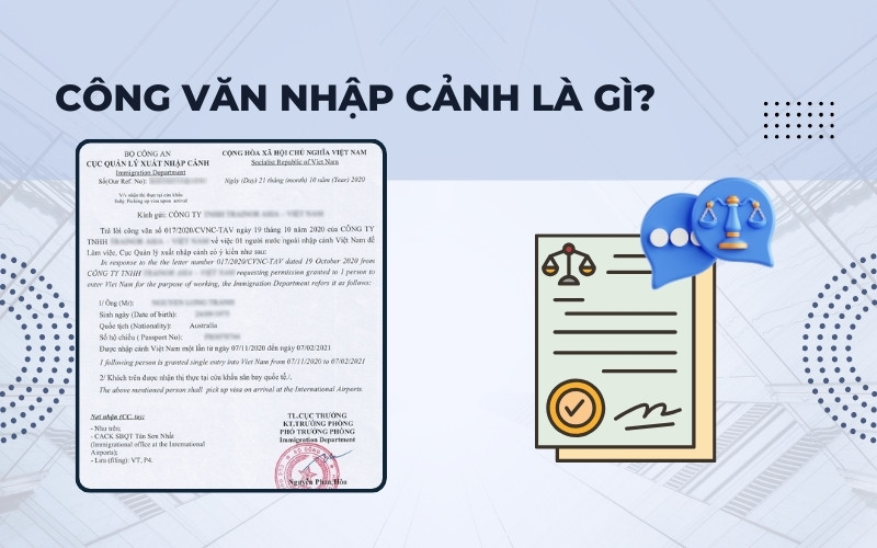 Công văn nhập cảnh là gì