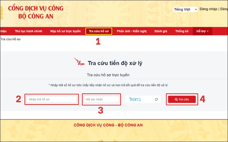 Tra cứu công văn nhập cảnh