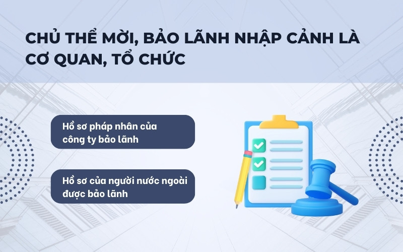 Chủ thể mời nhập cảnh