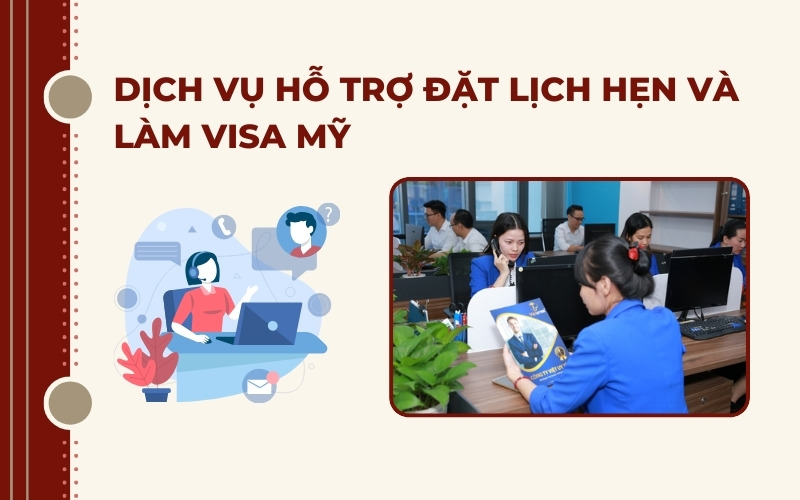 Dịch vụ đặt lịch phỏng vấn visa Mỹ