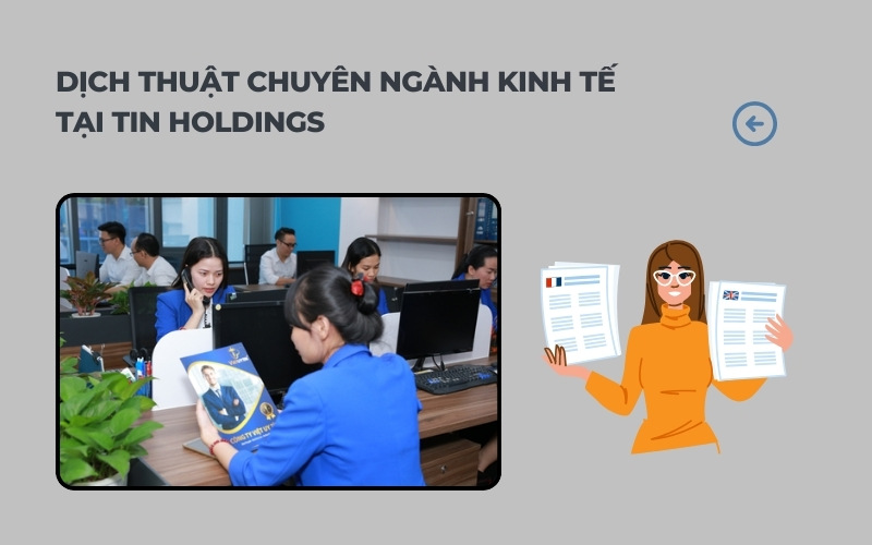Dịch vụ dịch thuật chuyên ngành kinh tế