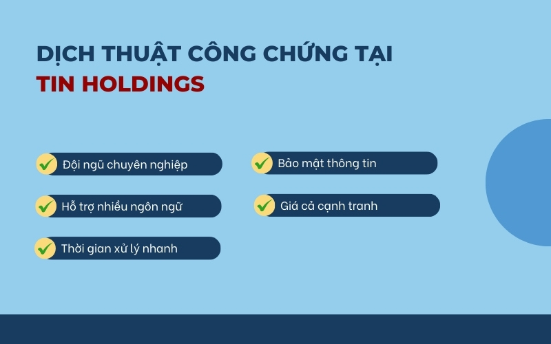 Dịch thuật công chứng Bình Thạnh uy tín