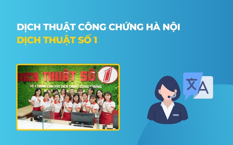 Dịch thuật công chứng Hà Nội số 1