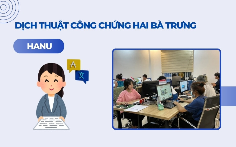 Dịch thuật công chứng HANU
