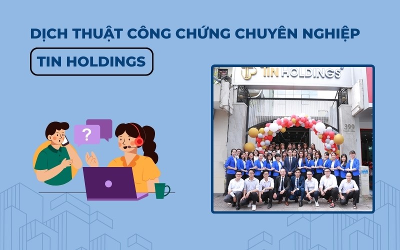 Dịch thuật công chứng tại TIN Holdings