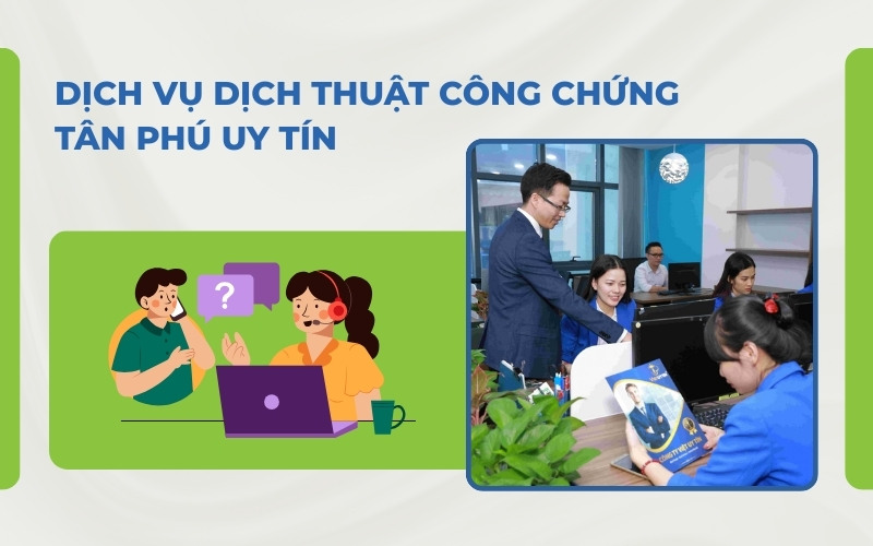 Dịch vụ dịch thuật công chứng Quận Tân Phú
