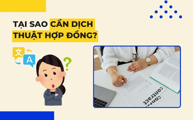 Tại sao cần dịch thuật hợp đồng