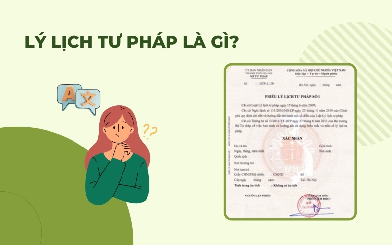 Lý lịch tư pháp là gì