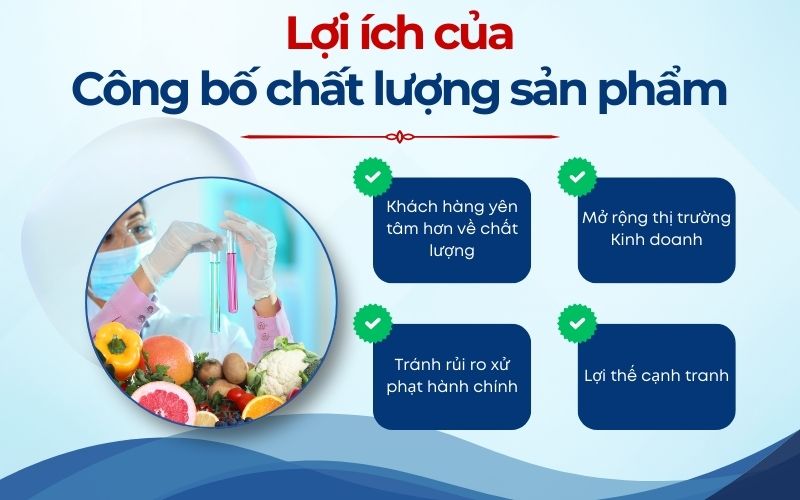 Công bố chất lượng sản phẩm mang lại những lợi ích gì?