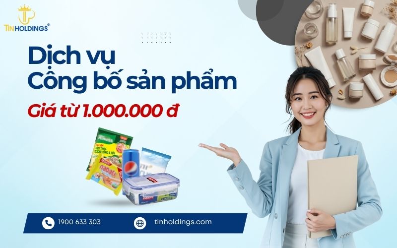 Dịch vụ công bố sản phẩm trọn gói
