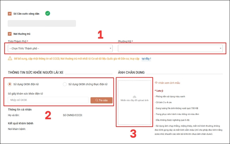 Tải ảnh đổi giấy phép lái xe cho người nước ngoài