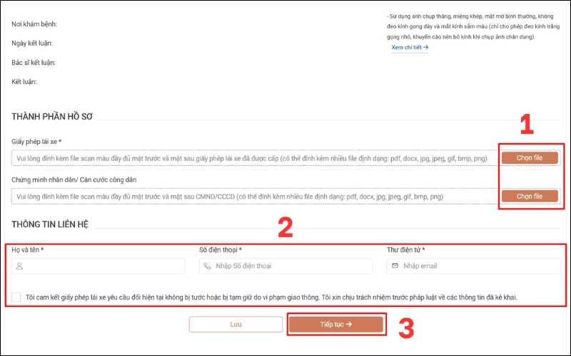 Tải hồ sơ đổi giấy phép lái xe cho người nước ngoài
