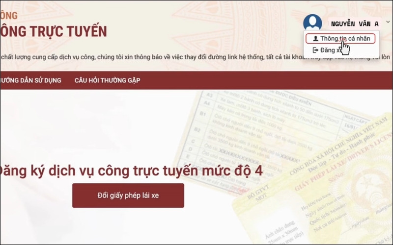 Thông tin cá nhân