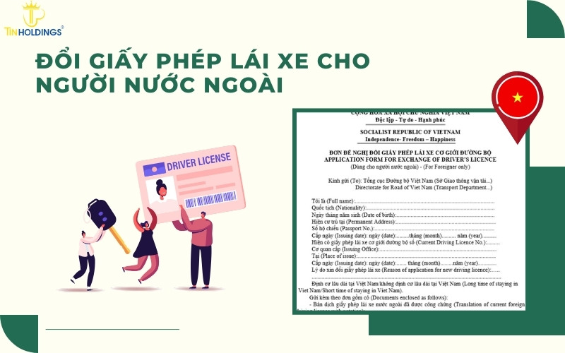 Đổi giấy phép lái xe cho người nước ngoài