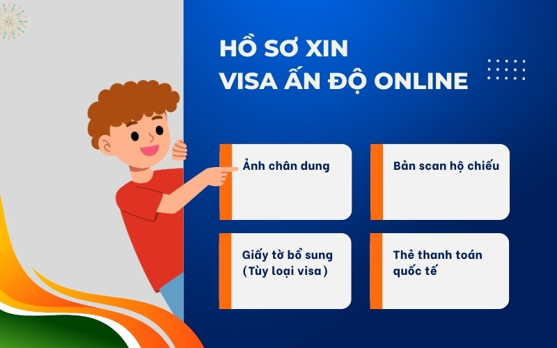 Hồ sơ xin E visa Ấn Độ
