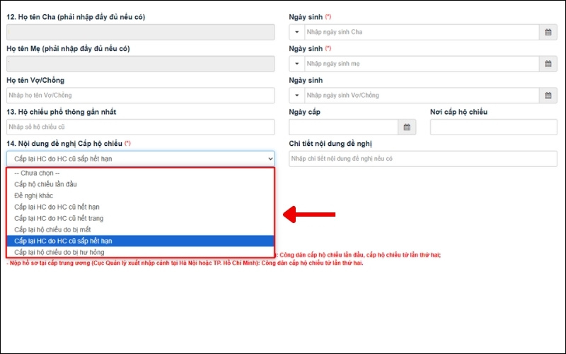 Gia hạn hộ chiếu online cấp lại