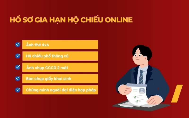 Hồ sơ gia hạn hộ chiếu online