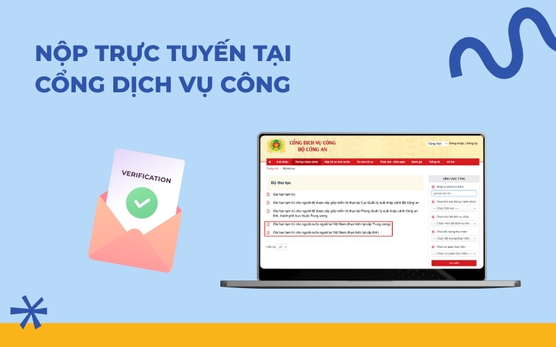 Nộp trực tuyến