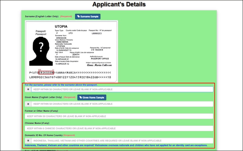 Thông tin cá nhân