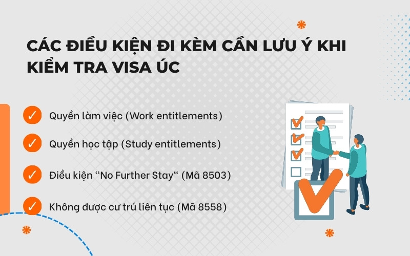 Lưu ý kiểm tra visa Úc