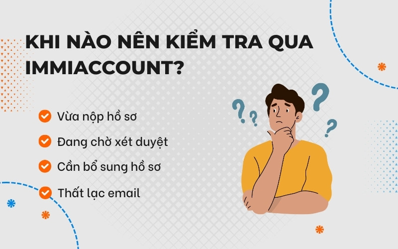 Khi nào kiểm tra visa Úc