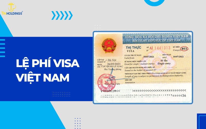 Lệ phí visa Việt Nam