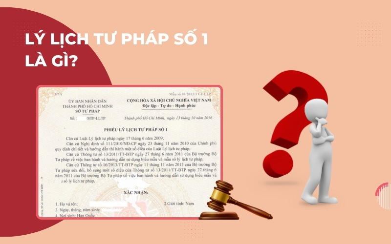 Lý lịch tư pháp số 1 là gì