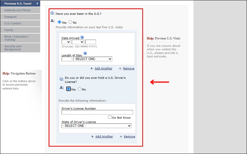 Thông tin khai báo