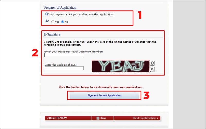 Soạn mẫu đơn xin visa Mỹ DS 160