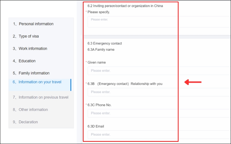 Liên hệ khẩn cấp
