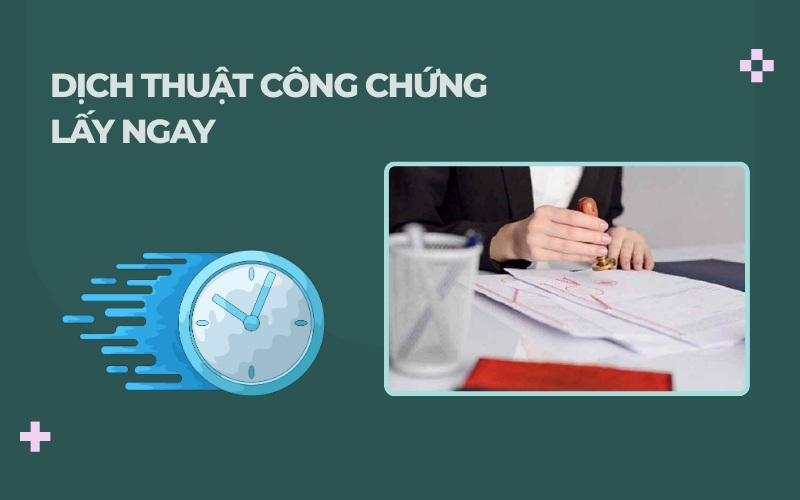Dịch thuật công chứng nhanh chóng