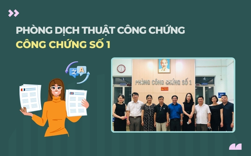 Phòng dịch thuật công chứng số 1