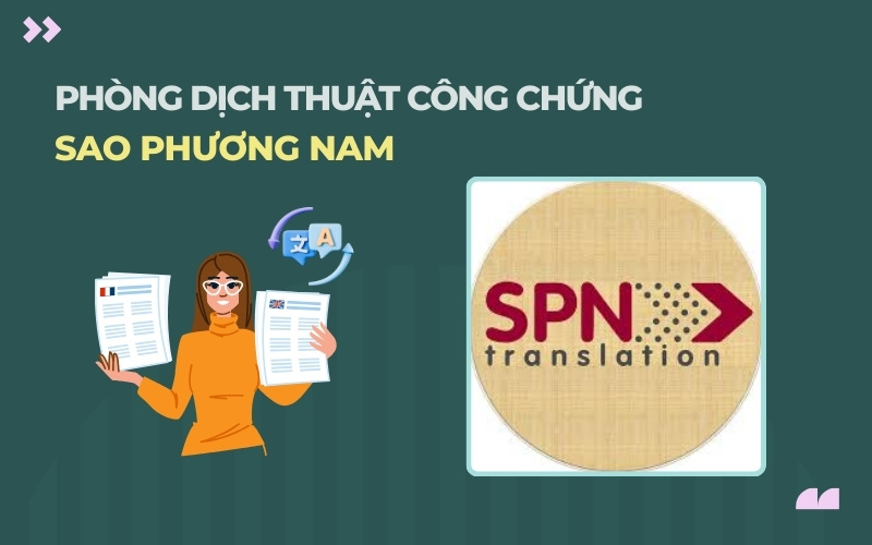 Phòng dịch thuật Sao Phương Nam