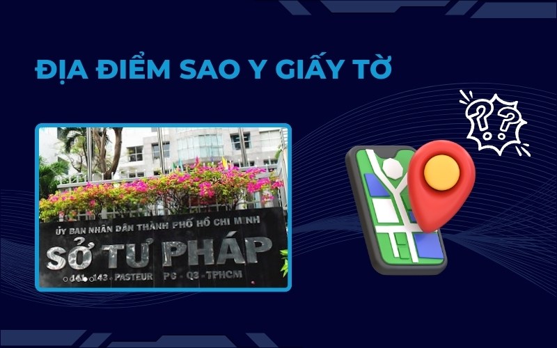 Địa điểm sao y giấy tờ
