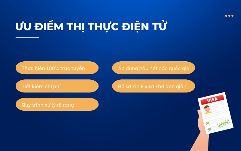 Ưu điểm thị thực điện tử