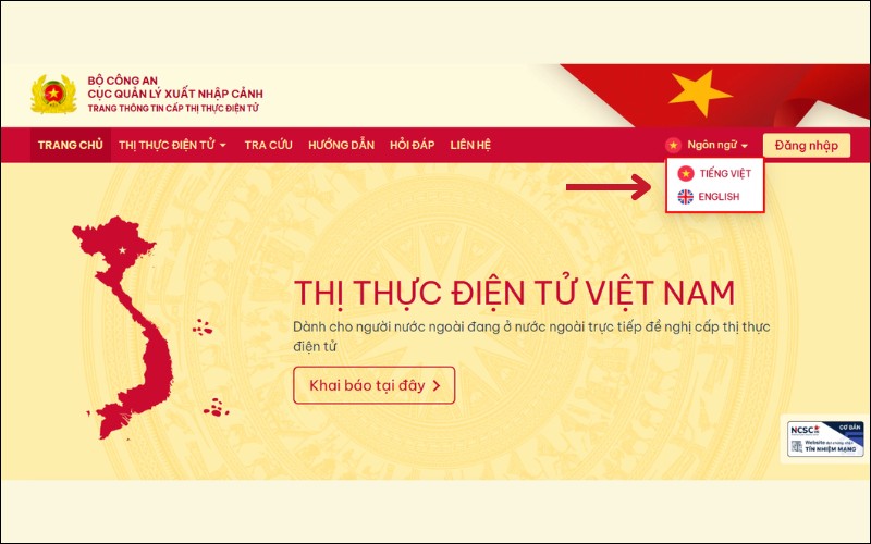 Truy cập thị thực điện tử