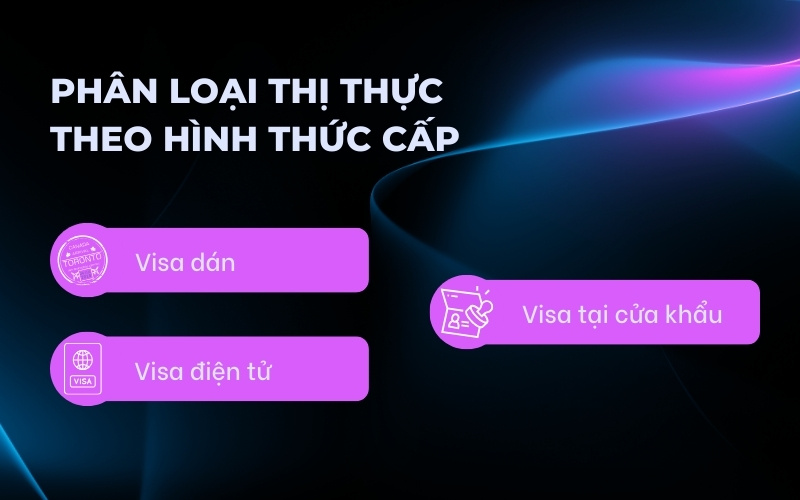 Thị thực là gì theo hình thức cấp