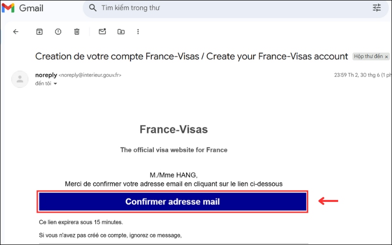 Xác thực email TLSContact