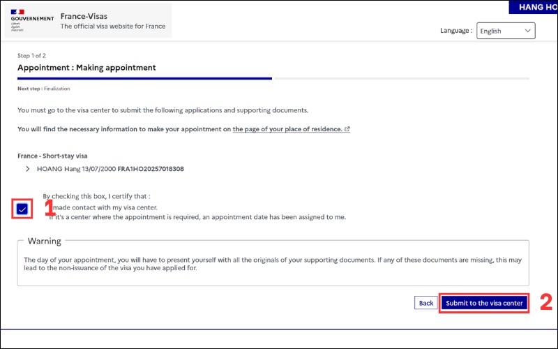 Điều khoản TLSContact