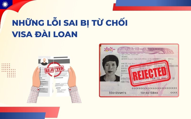 Visa Đài Loan bị từ chối