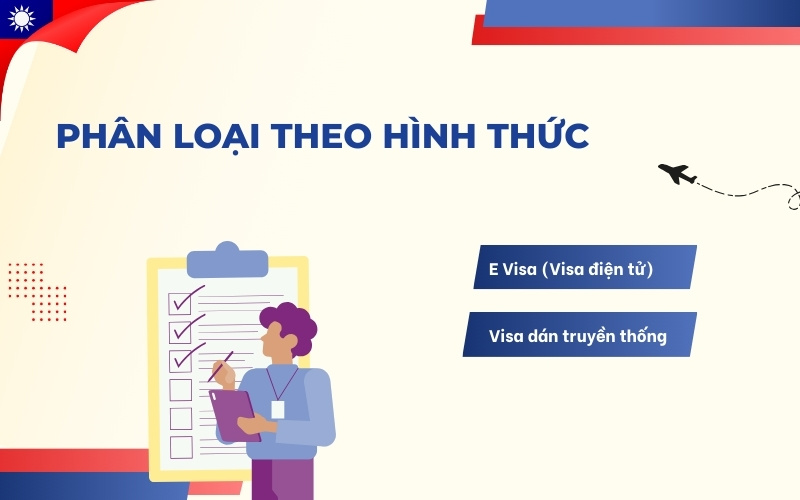 Visa Đài Loan theo hình thức